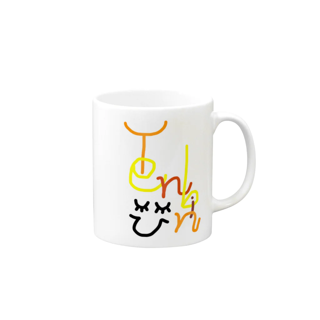 USAKITIの天秤座ちゃん Mug :right side of the handle