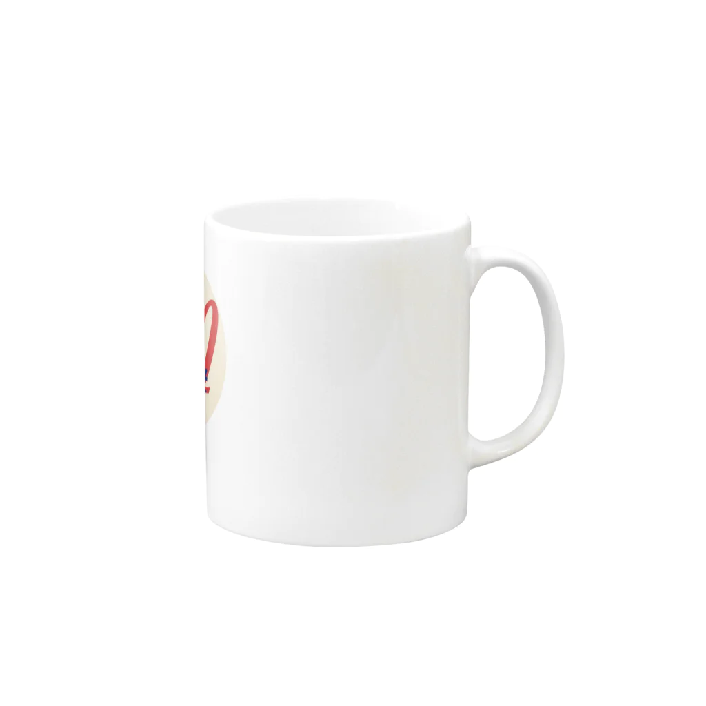 kametakaのモストアイNewロゴ Mug :right side of the handle