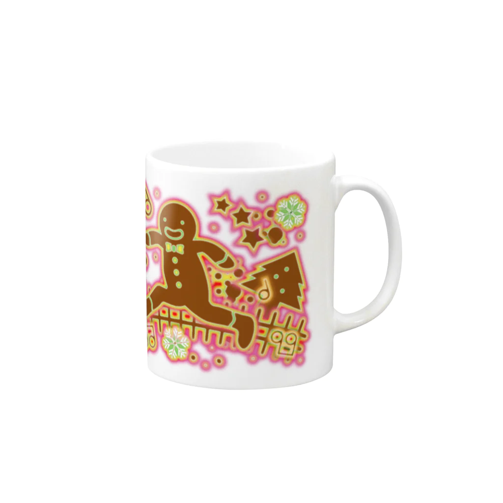 AURA_HYSTERICAのThe_Gingerbread_Man Mug :right side of the handle