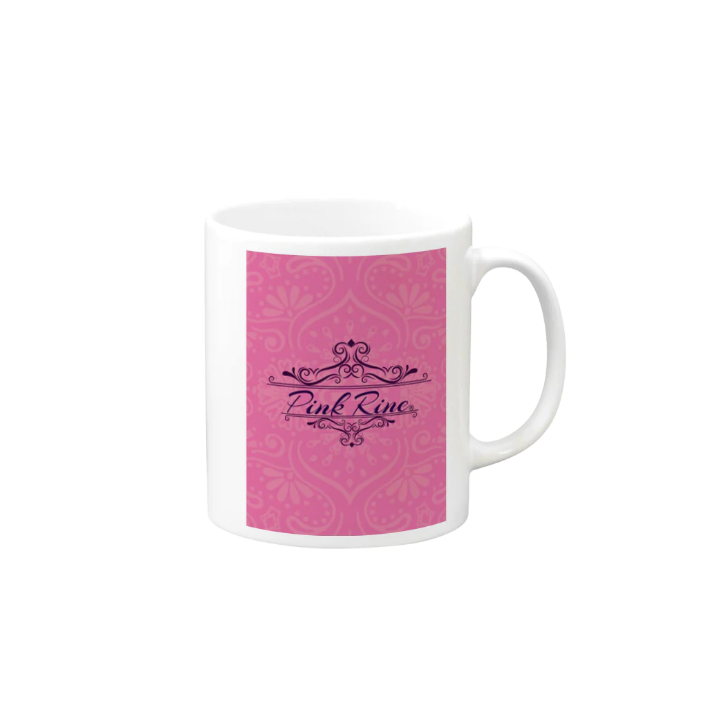 【Pink Rine】の【Pink Rine】オリジナル❣️ Mug :right side of the handle