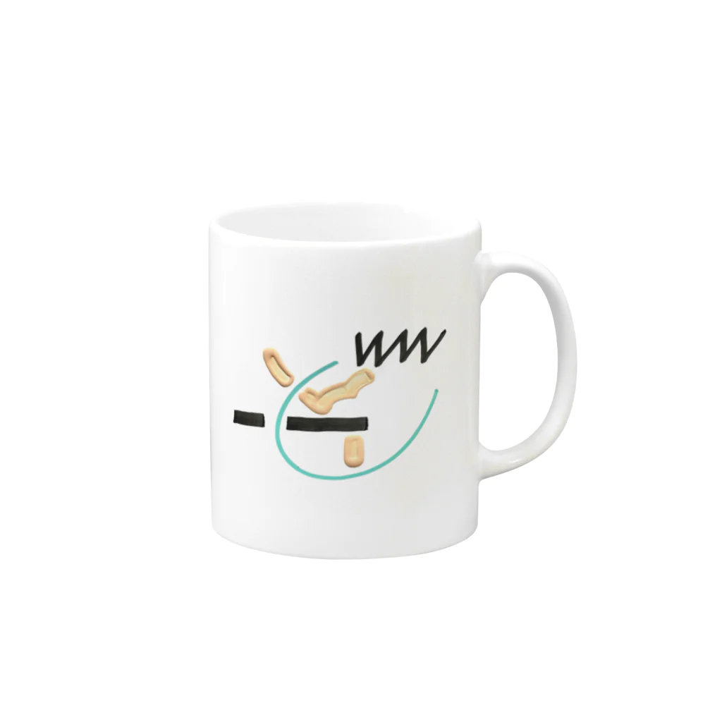 kohamaのNo.10 Mug :right side of the handle