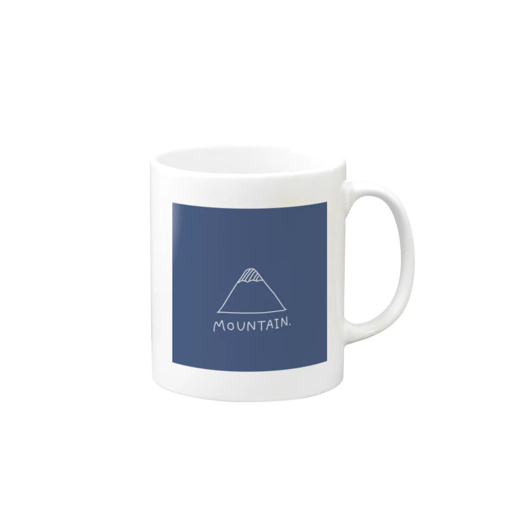 いとうさんのMOUNTAIN Mug :right side of the handle