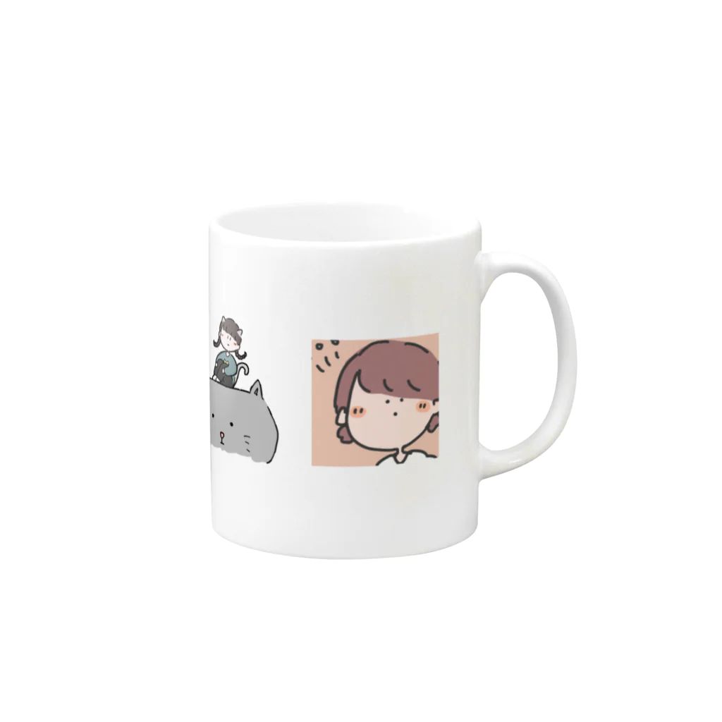 とととととのつめあわせ Mug :right side of the handle