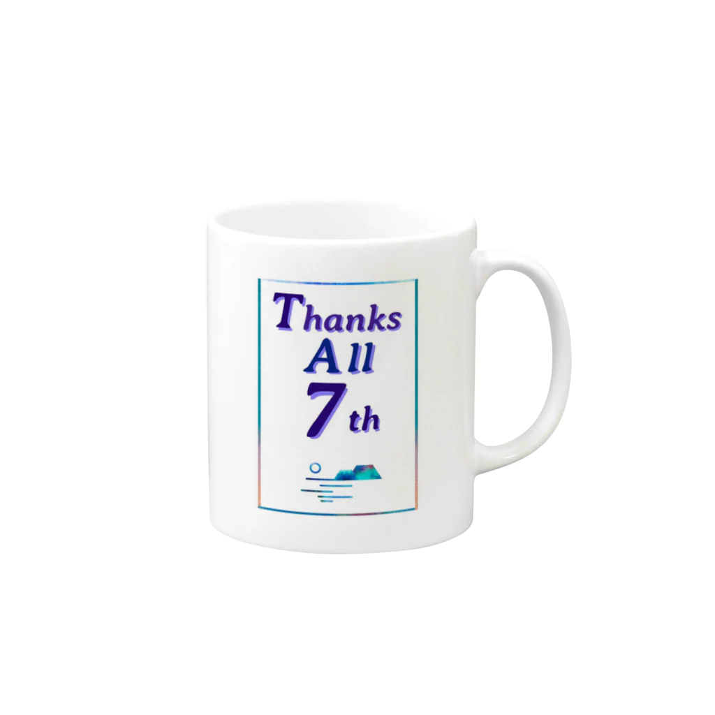 tickitickiの逗子SLSCマグカップ Mug :right side of the handle