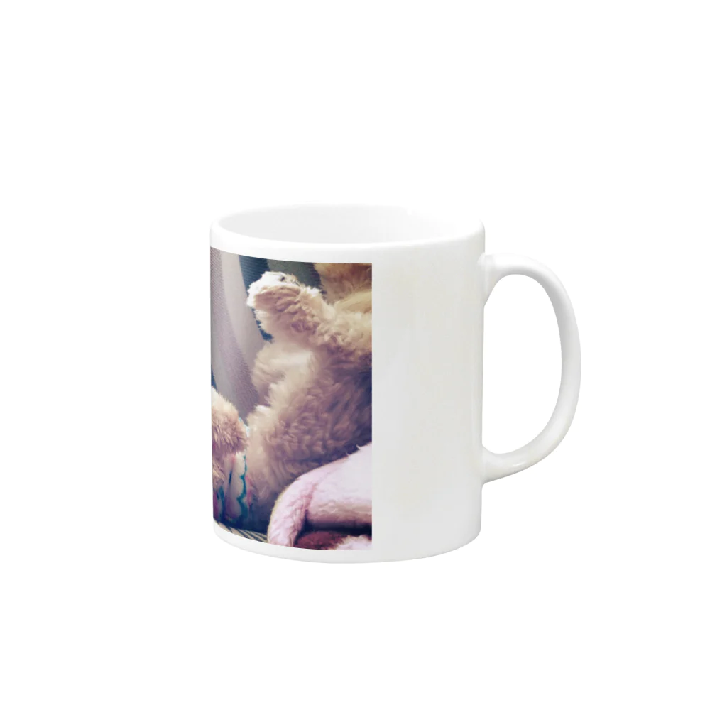 Chino&Cocoのpomapoo  coco Mug :right side of the handle