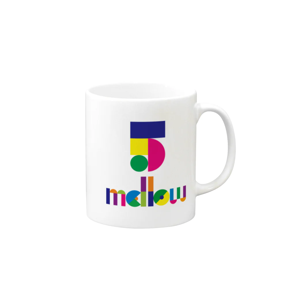 五明楼玉の輔の五印良品😘の5mellow Mug :right side of the handle