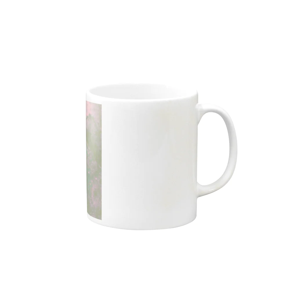 でおきしりぼ子の実験室のさいけでりっく・ひすてりあ Mug :right side of the handle