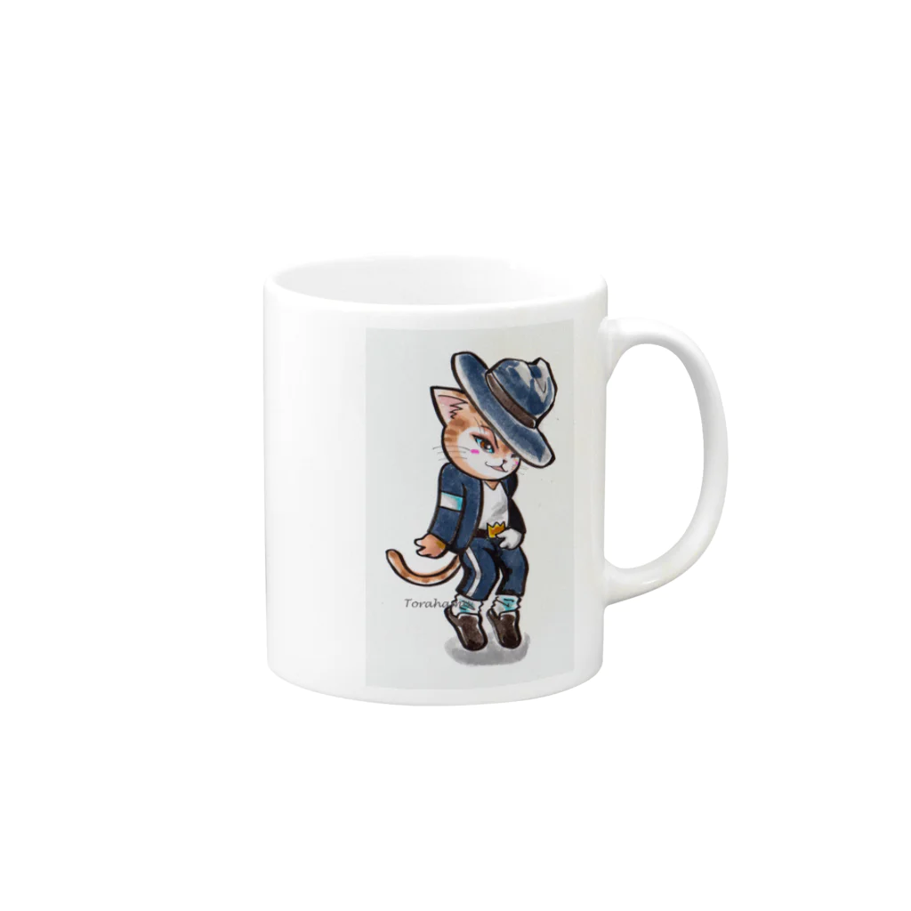 Torahamu39のMJCATビリージーン Mug :right side of the handle