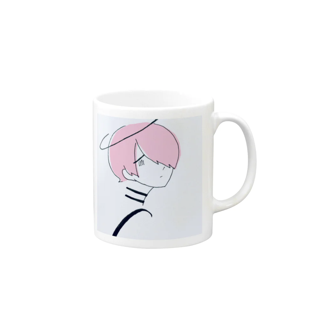 ななくさがゆのアリスくん Mug :right side of the handle