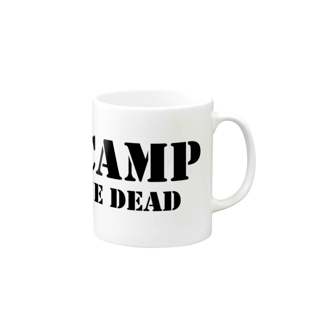 CAMP OF THE DEADのSURF CAMP Mug :right side of the handle