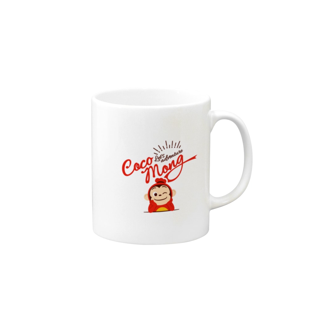 ココモンのココモンマグカップ_A Mug :right side of the handle