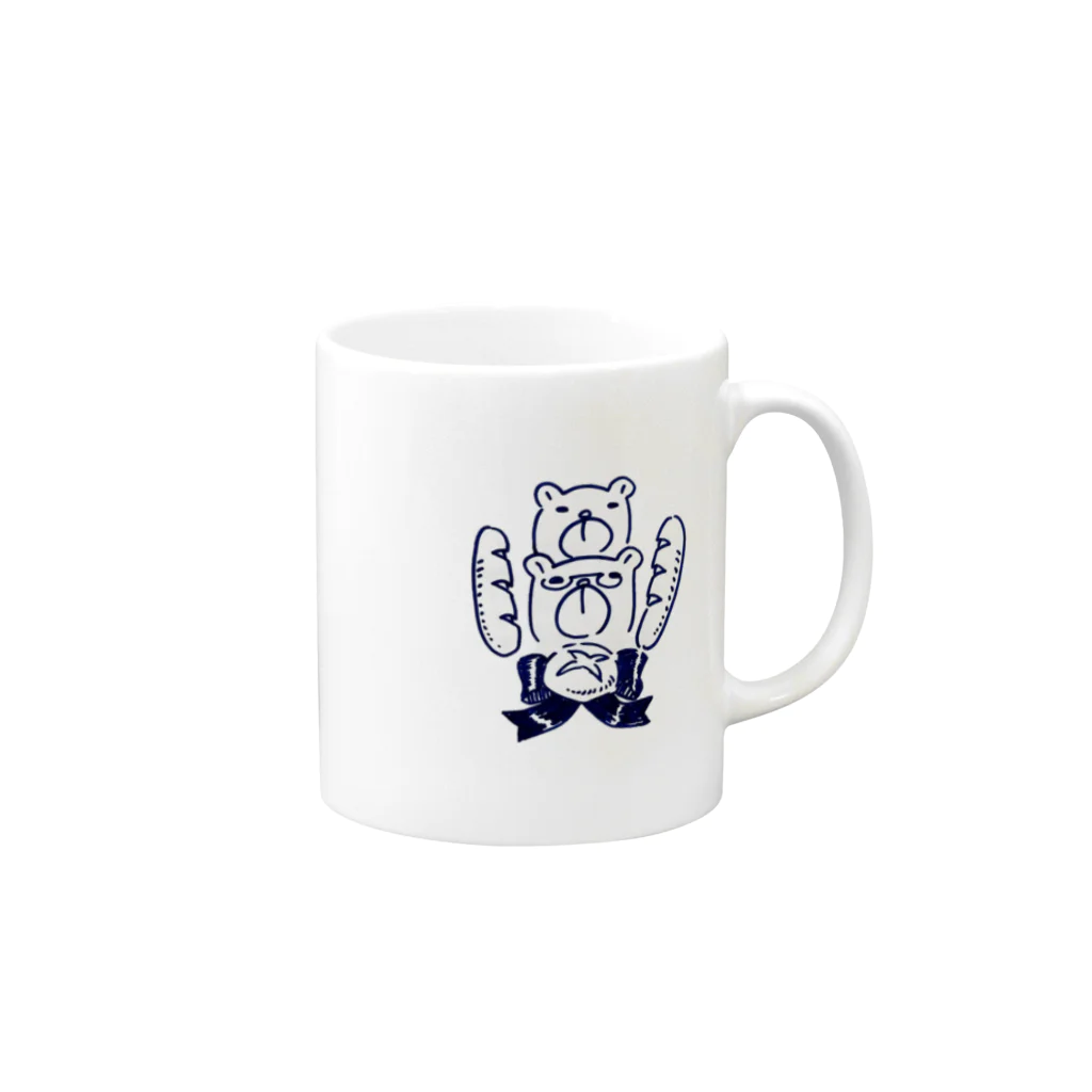 アンクマズのアンクマズ Mug :right side of the handle