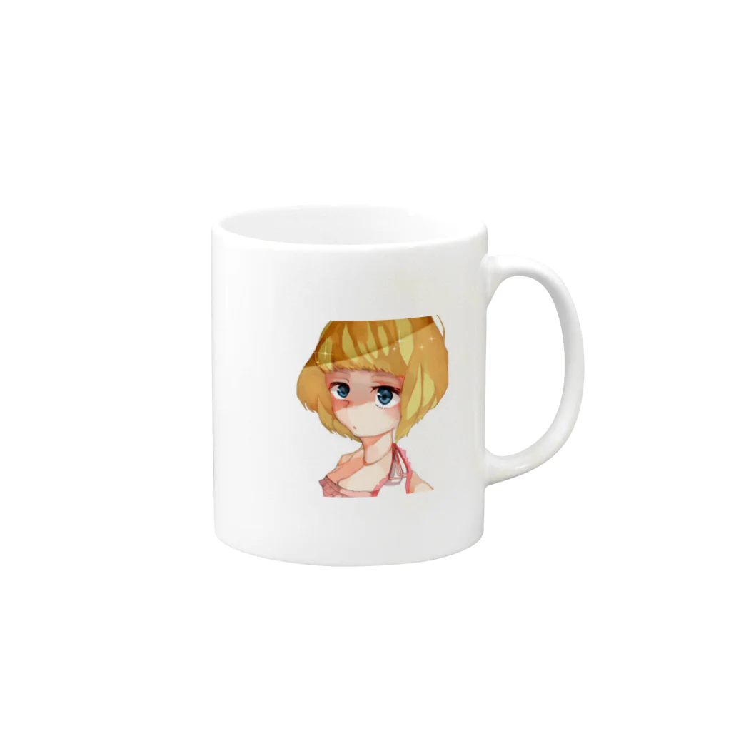 加賀さんのろり Mug :right side of the handle