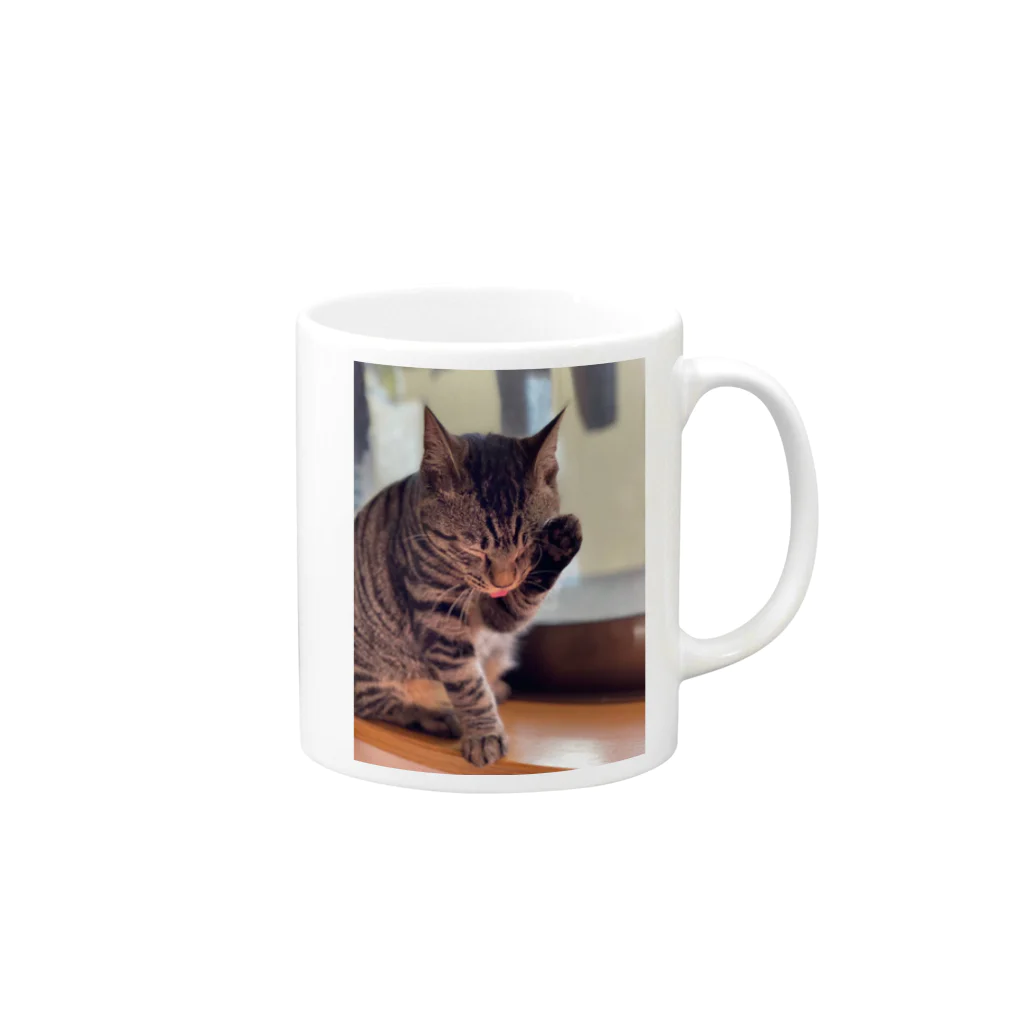 YUR!Eのこたろう　子猫　シリーズ　1 Mug :right side of the handle