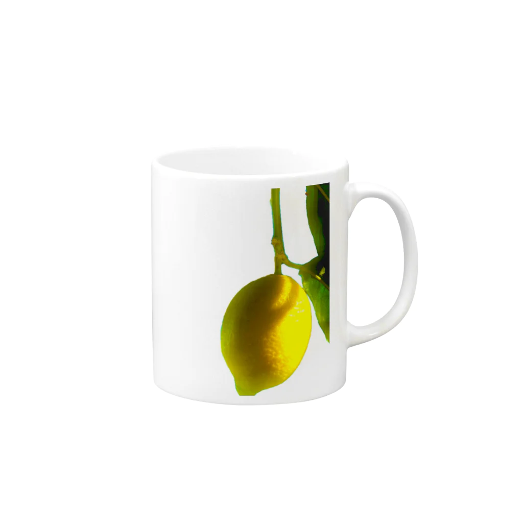 ﾆｼｷｵﾘ🍋Collectionの熱海レモン🍋0 Mug :right side of the handle