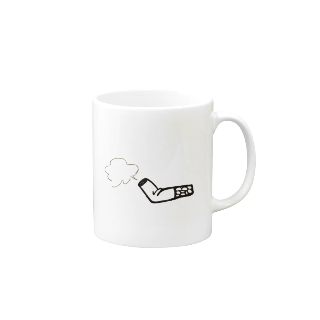 mm'sのタバコは休憩コーヒー飲もう Mug :right side of the handle