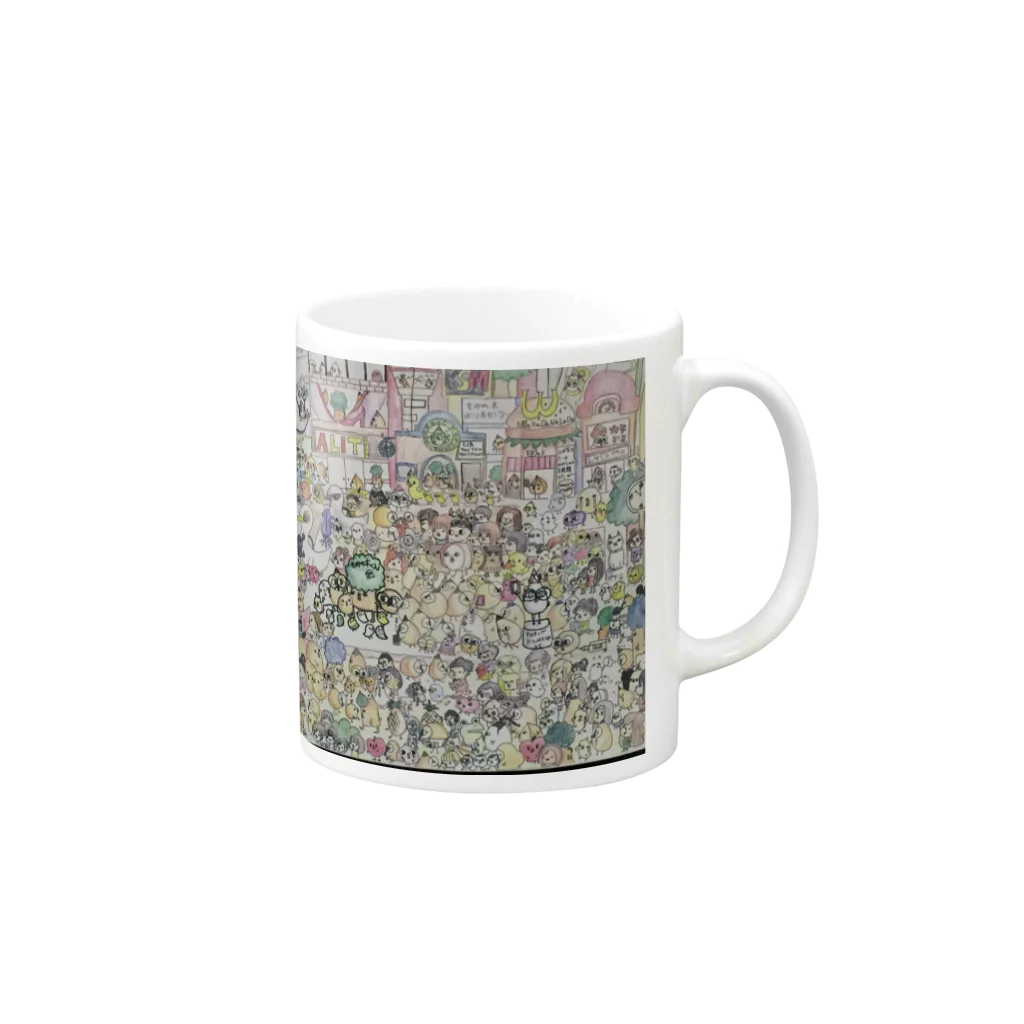 KSMのもみの木くん Mug :right side of the handle