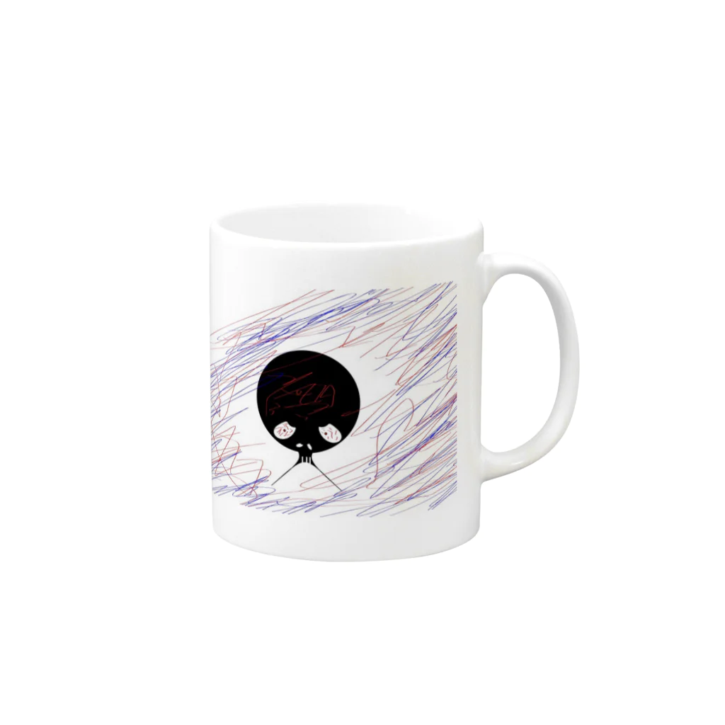 miccham3の不死身くん2 Mug :right side of the handle