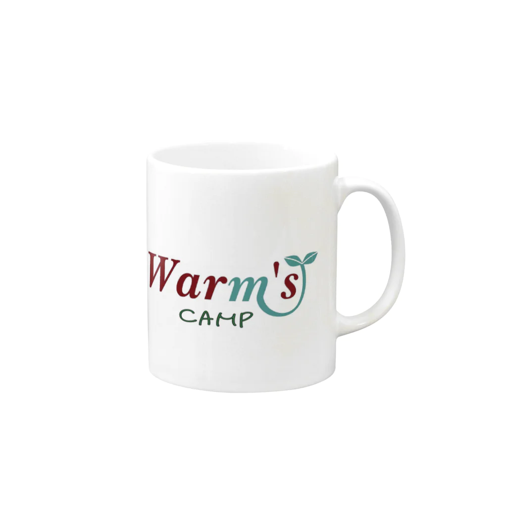 warms_campのwarms camp限定！ マグカップの取っ手の右面