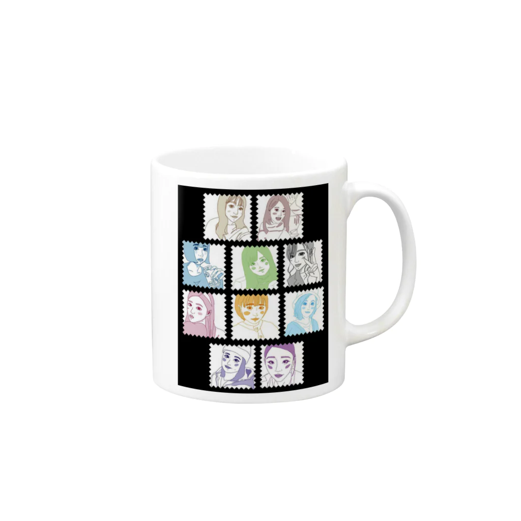 hopeless girlのF混ぜるな危険 Mug :right side of the handle