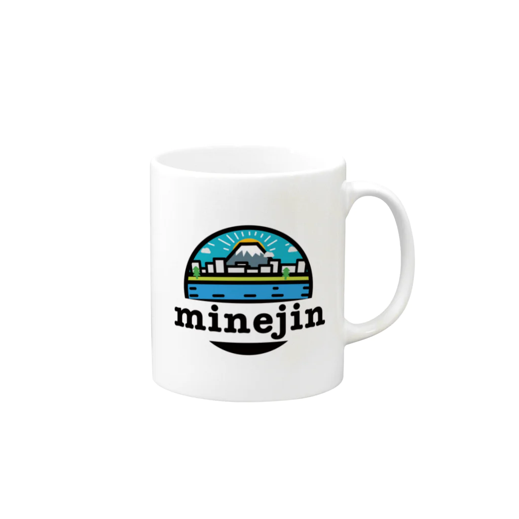 minejinのminejin_color Mug :right side of the handle