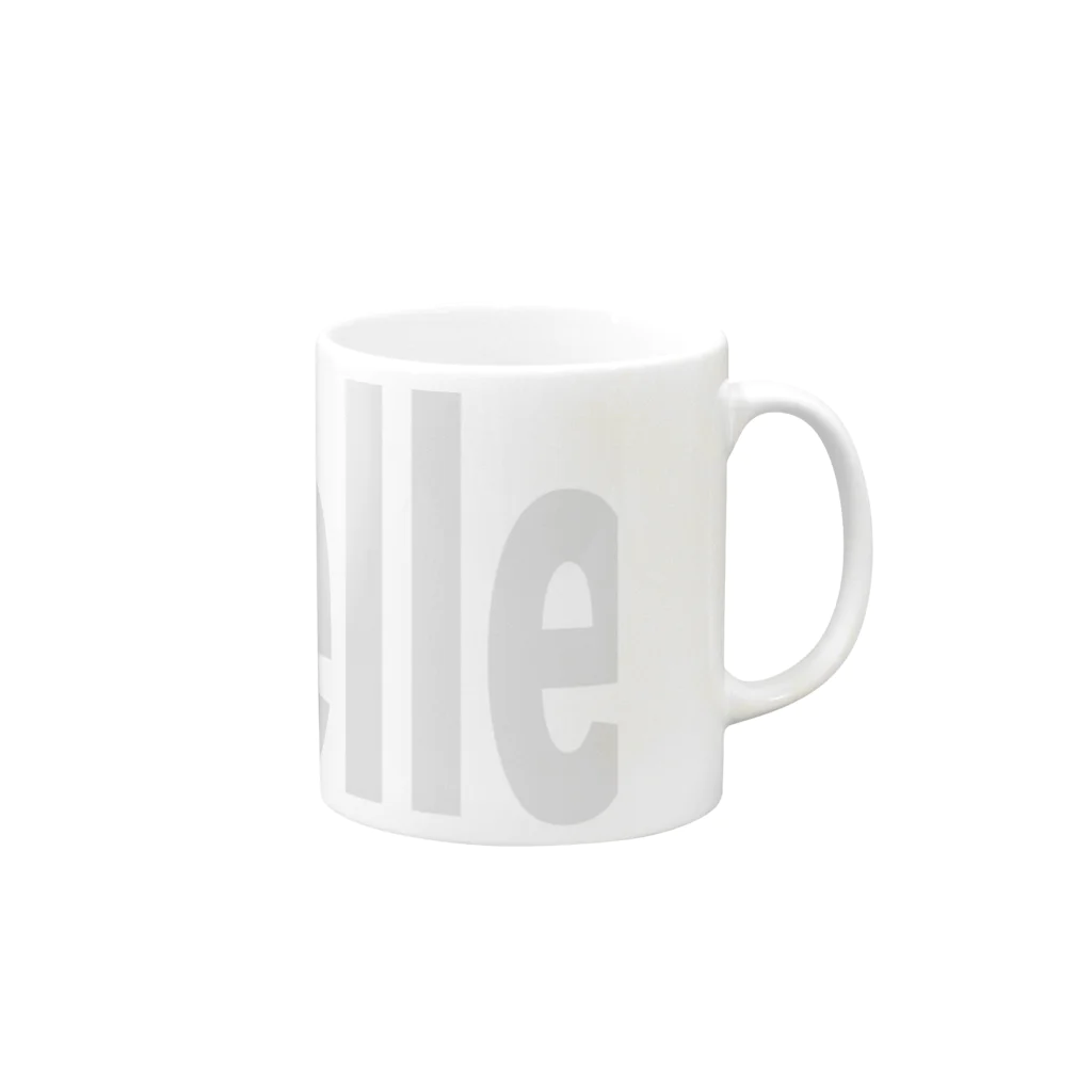 バレエ好きのアイテムのバレエ好きのジゼルアイテム Mug :right side of the handle