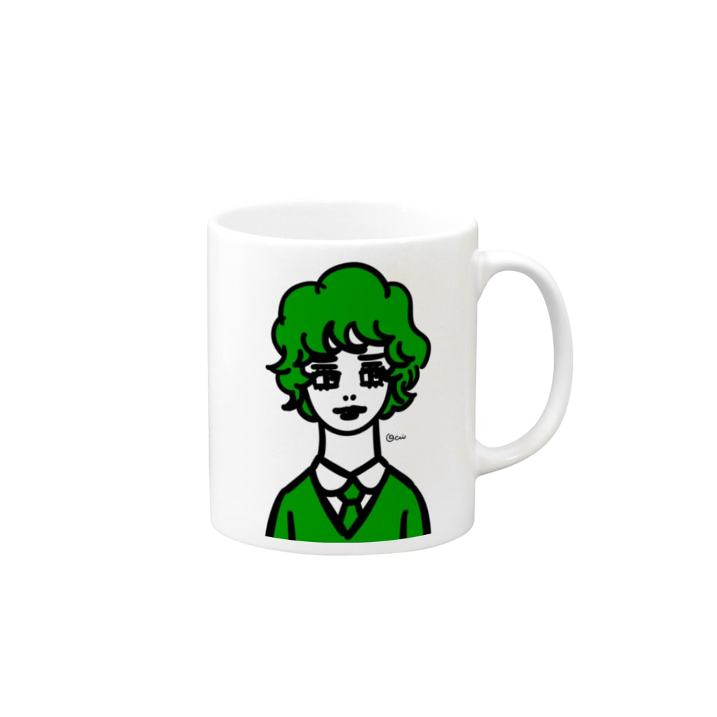 occiのEnnui Store Staff "Sophia" Mug :right side of the handle