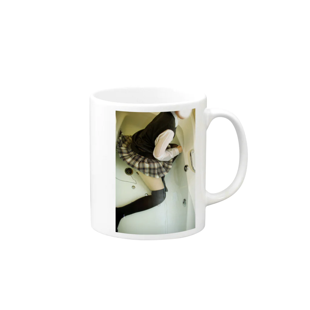 上戸ともひこの濡れ娘。maria-001 Mug :right side of the handle