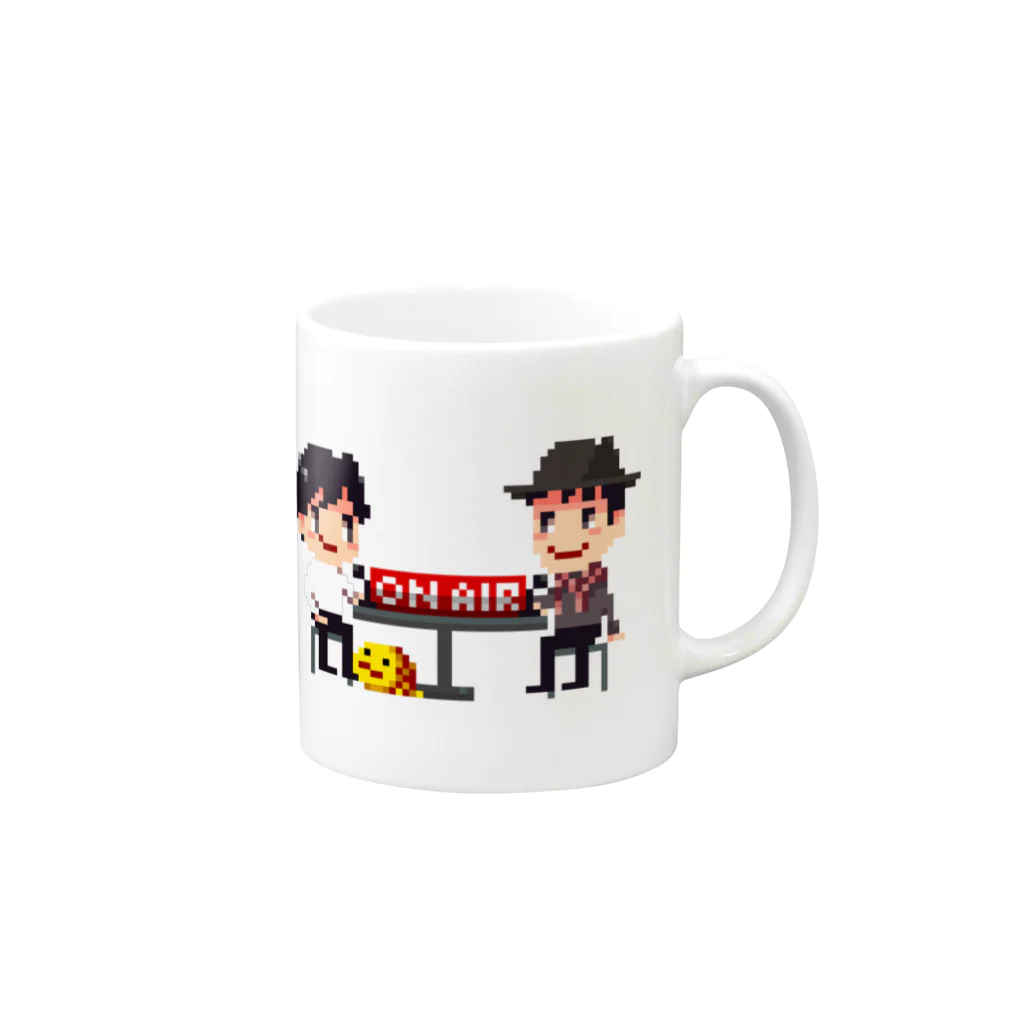 hitotukashiのかしまくんといとうくんメインビジュアル Mug :right side of the handle