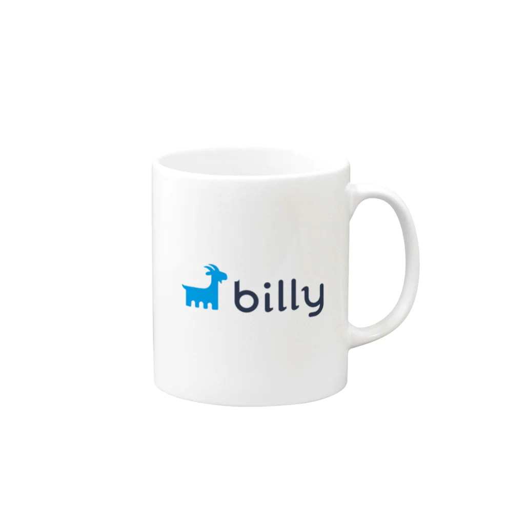 濱マイクロのbilly マグカップの取っ手の右面