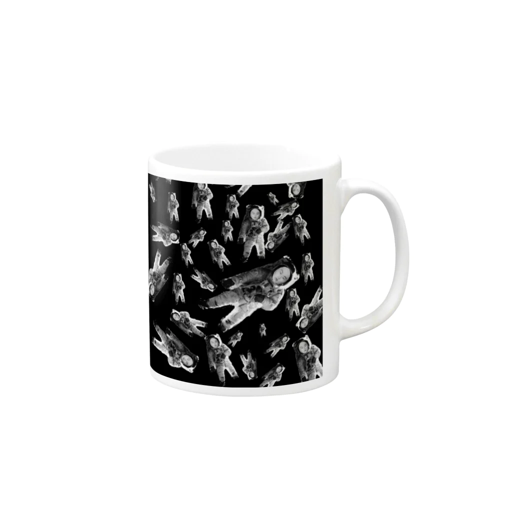 福島製作所のFUKUSHIMA SPACE COLLECTION Mug :right side of the handle