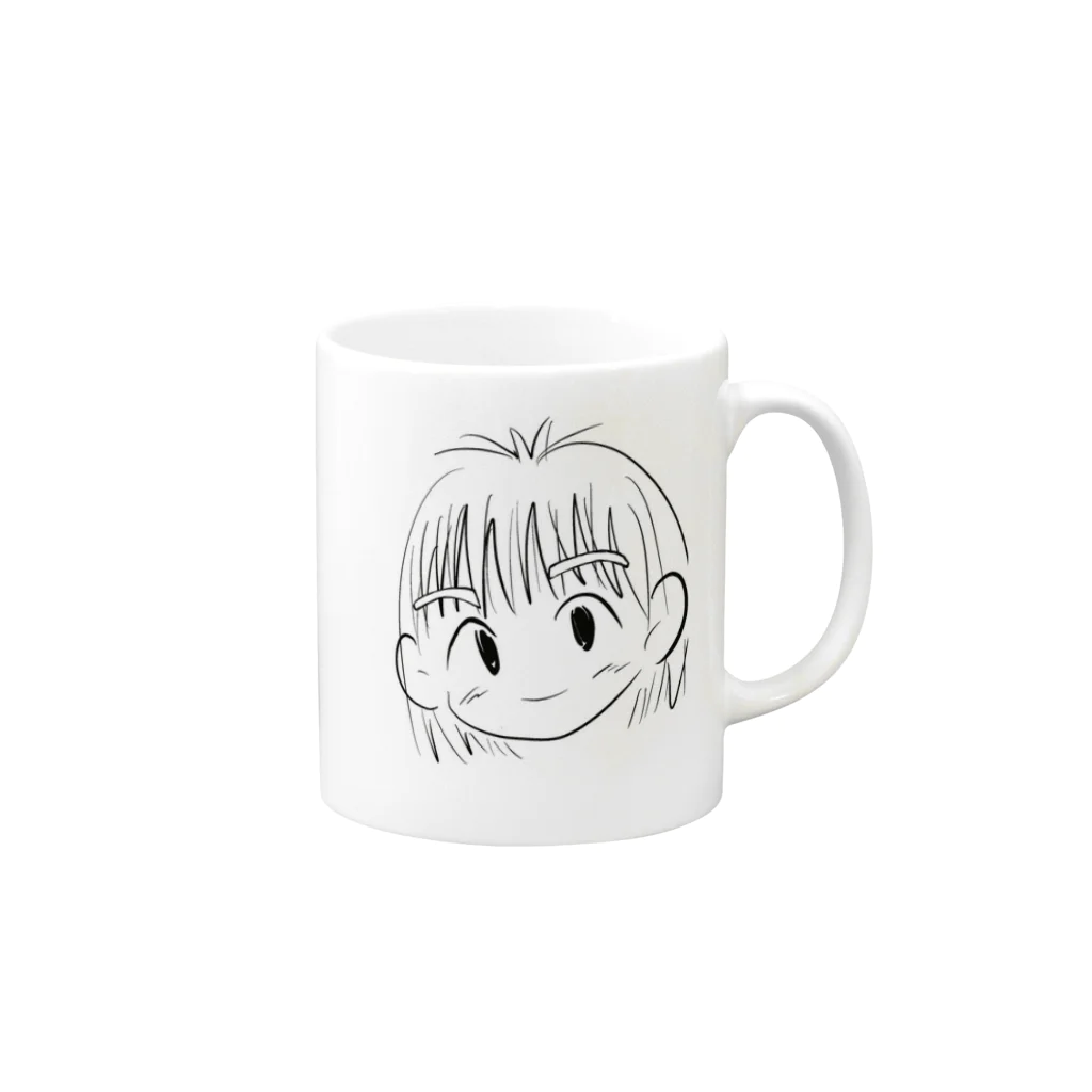 ユメのショップ♪のユメさん Mug :right side of the handle