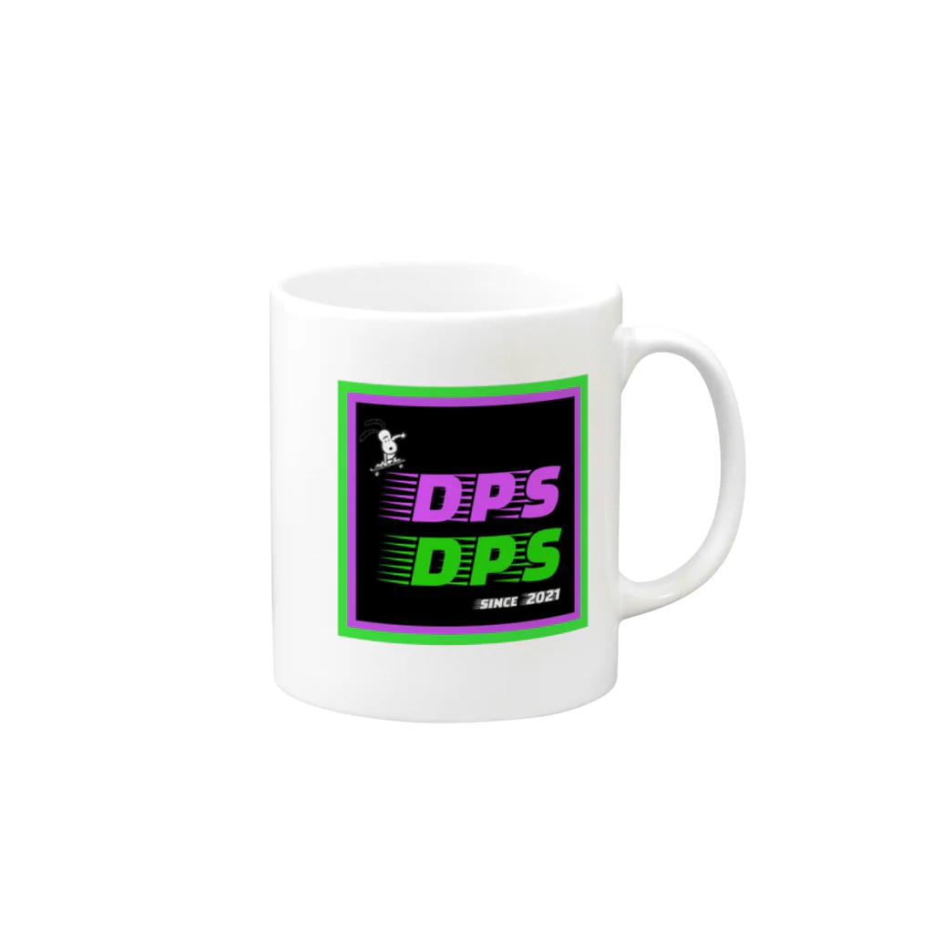 𝐃𝐞𝐩𝐫𝐞𝐬𝐬𝐢𝐨𝐧のORIGIN Logo "Neon" Mug :right side of the handle