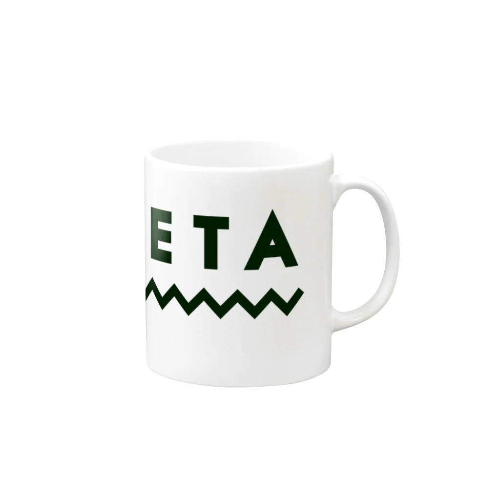 mimitabDECK.Kの草生えたｗ Mug :right side of the handle