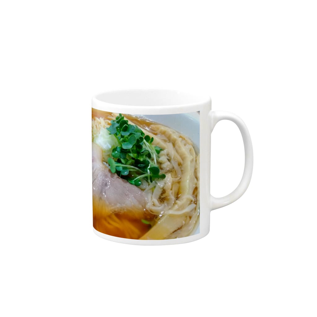 epachinkoの昔懐かしい中華そば Mug :right side of the handle