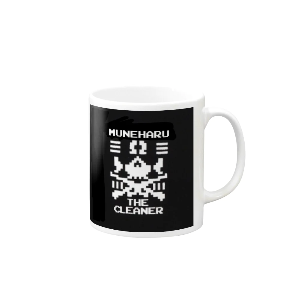 DROPOUTSのザ・クリーナー Mug :right side of the handle