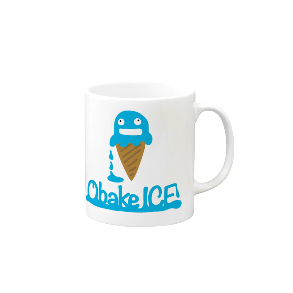 NOTARUのObakeICE Mug :right side of the handle