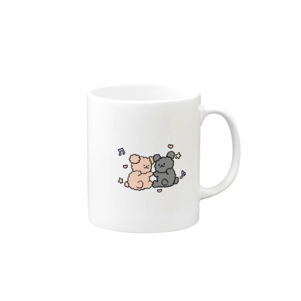 MARUMARus🐻🎈のMARUMARu Mug :right side of the handle