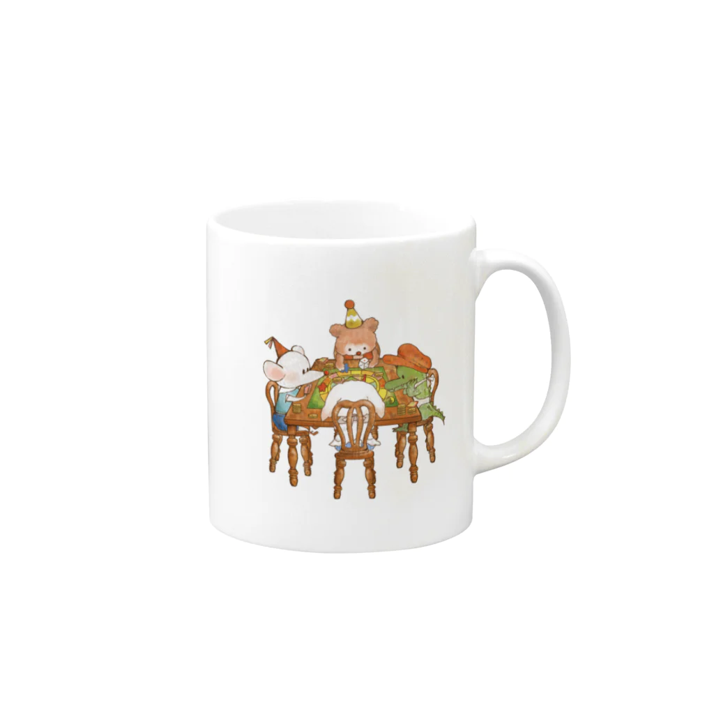 Ehonpockelのボードゲーム Mug :right side of the handle