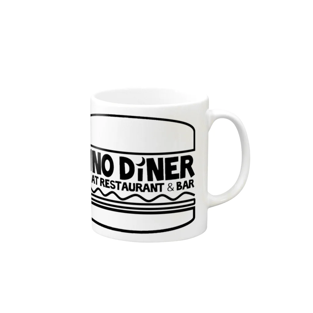 DINO DINERのDINODINER マグカップの取っ手の右面