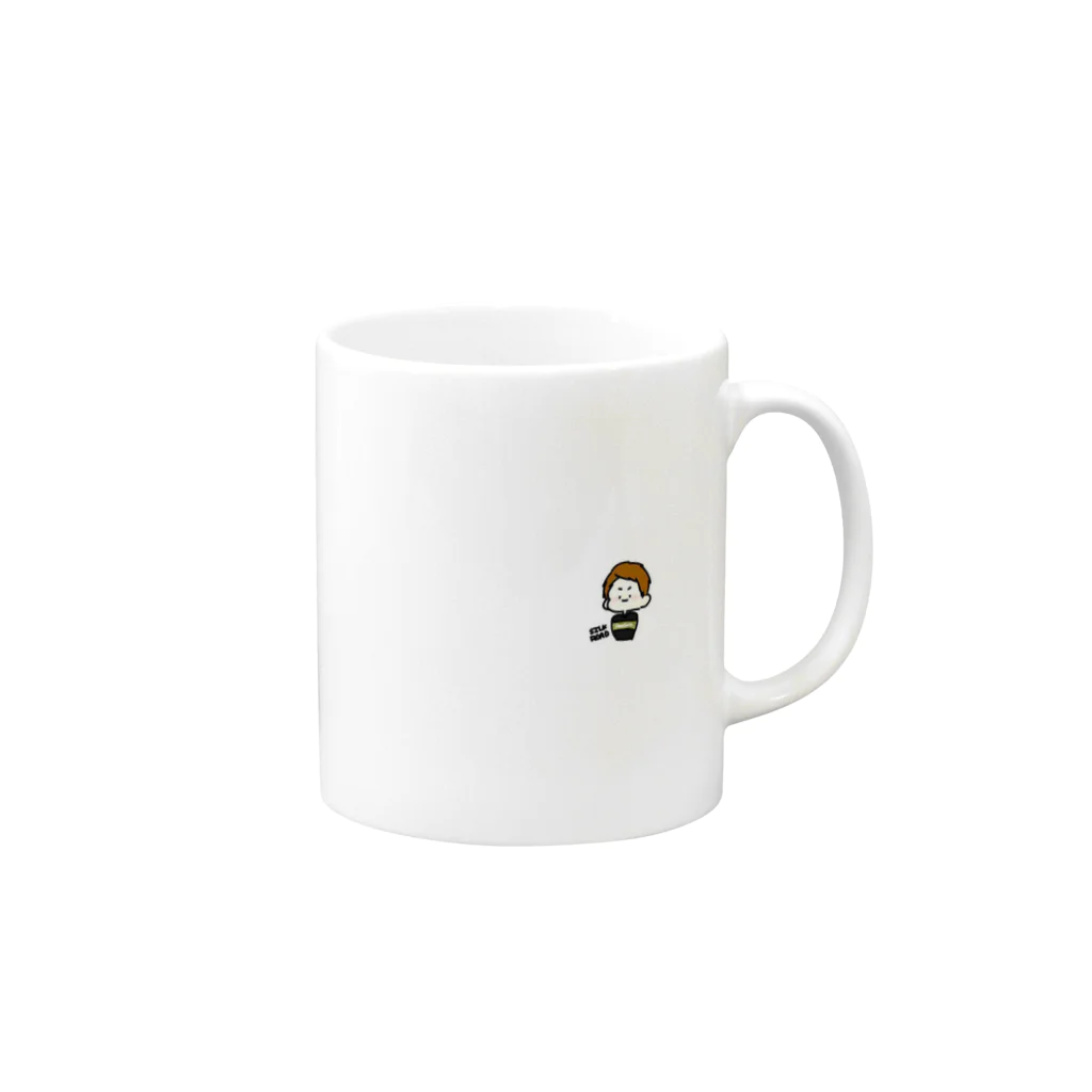 ARISUのシルクロード Mug :right side of the handle