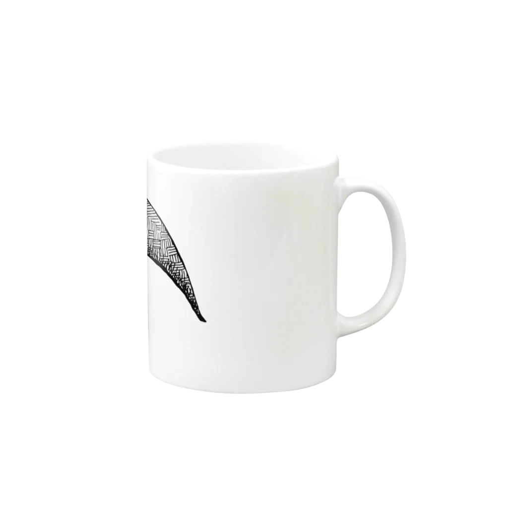 竹山キョんのサガシモノくん Mug :right side of the handle