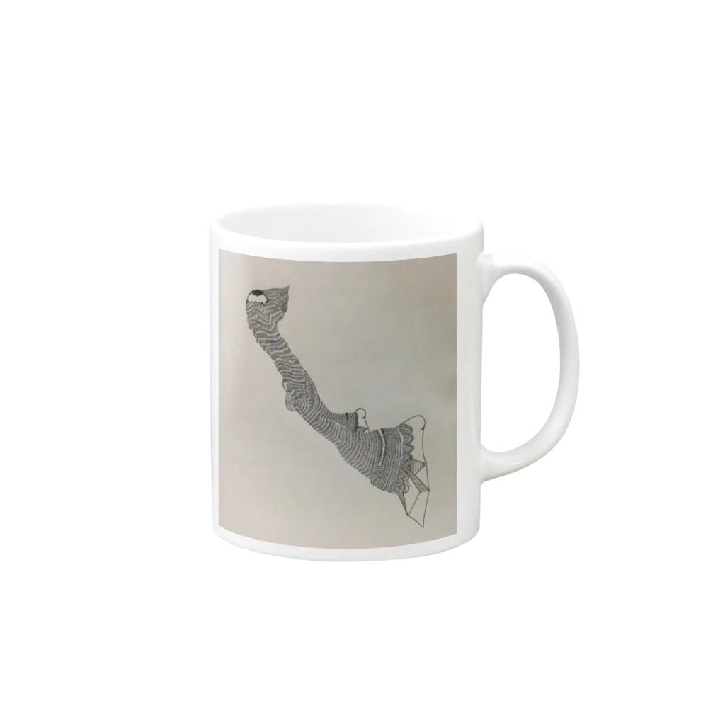 julianTHEjusticeのTornedo Mug :right side of the handle