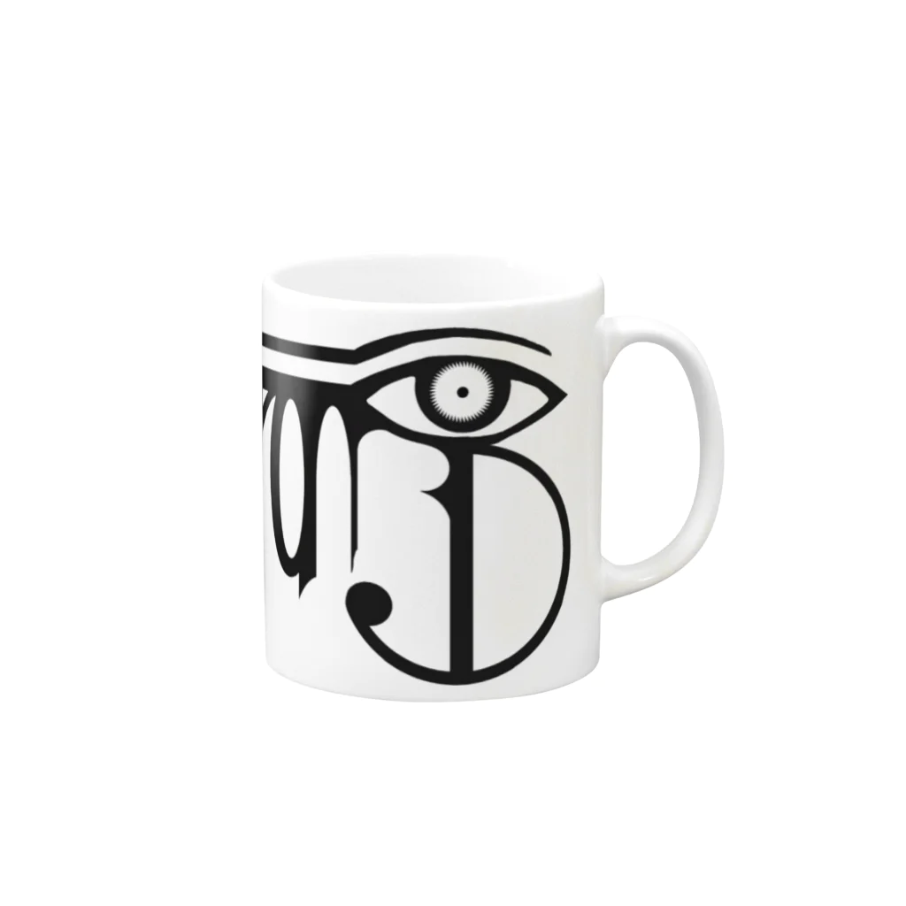 TranS-O-のTranS-O- 解放の目 Mug :right side of the handle