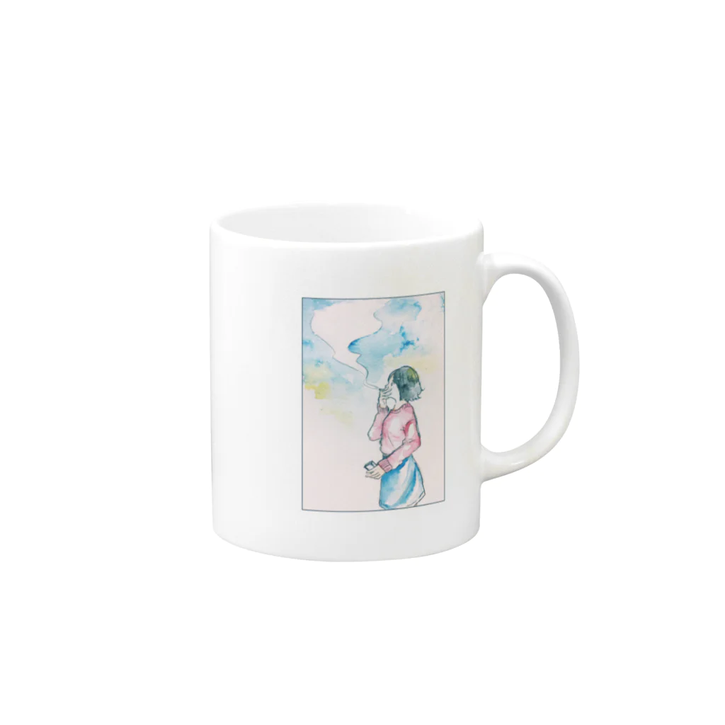 ごめんのpukapuka Mug :right side of the handle