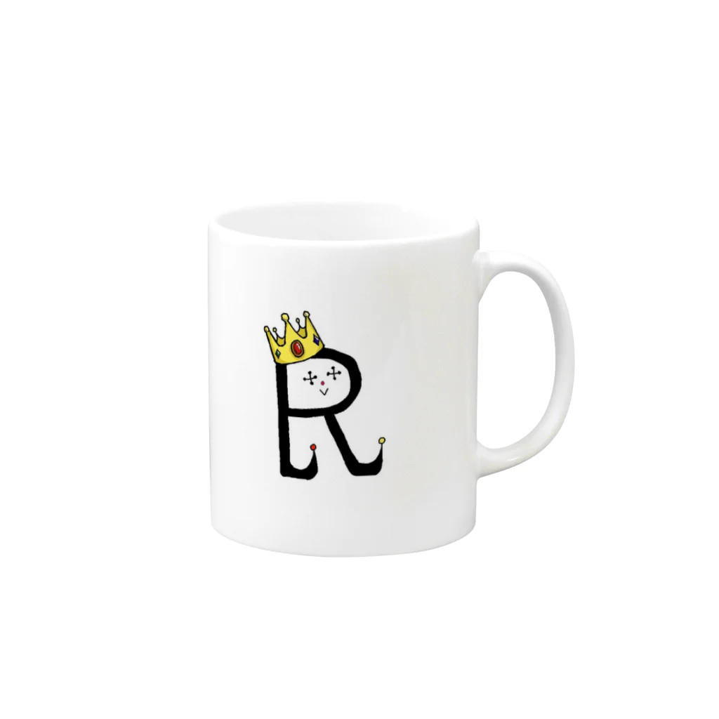 Rakutoki_azのRakutoki らぷち① Mug :right side of the handle