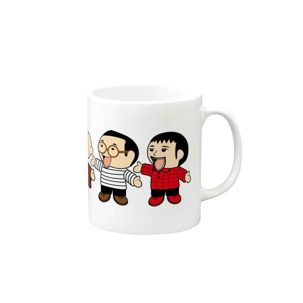 ラジ和尚のちょっとかけこみナイト Mug :right side of the handle