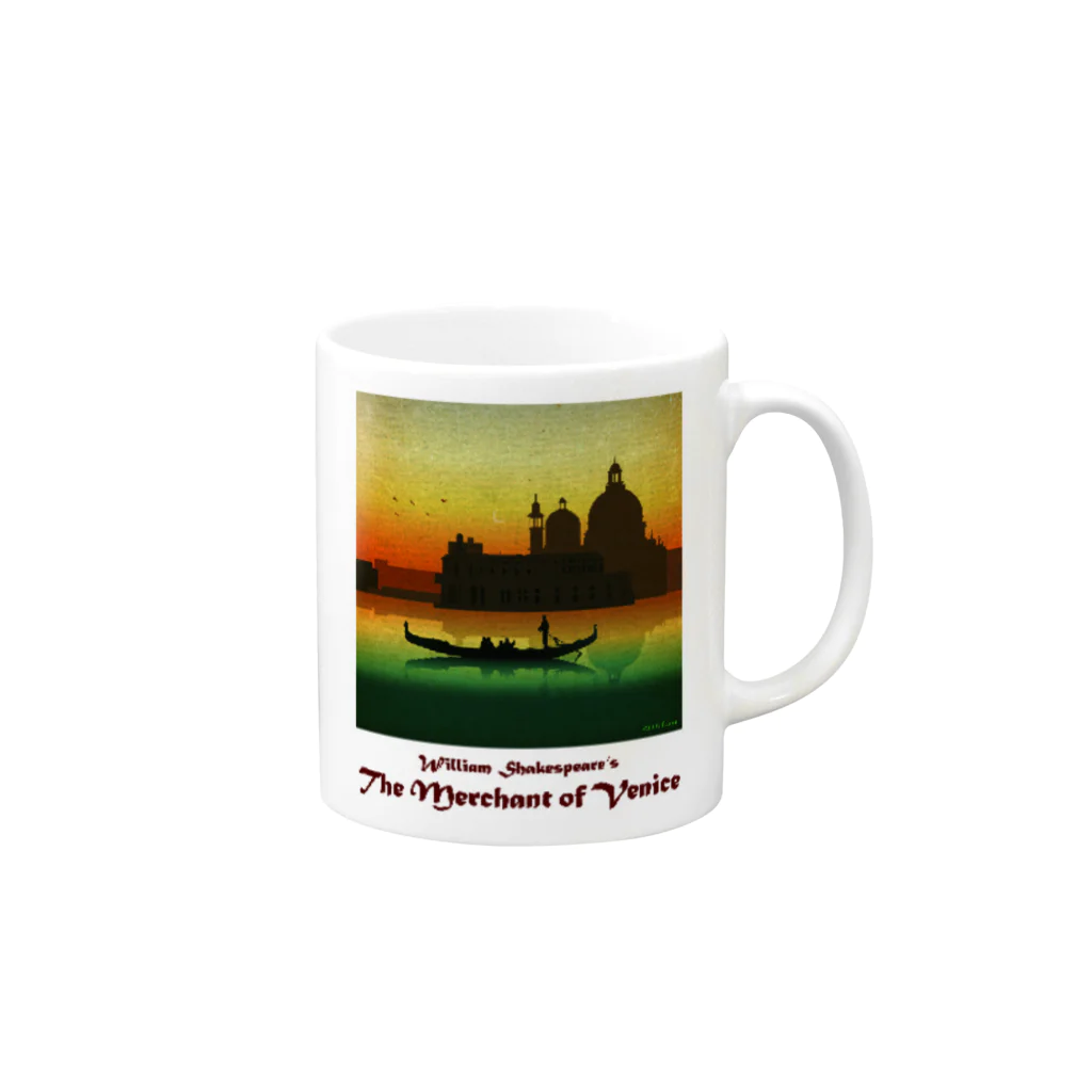 studio applauseのThe Merchant of Venice -ヴェニスの商人- Mug :right side of the handle