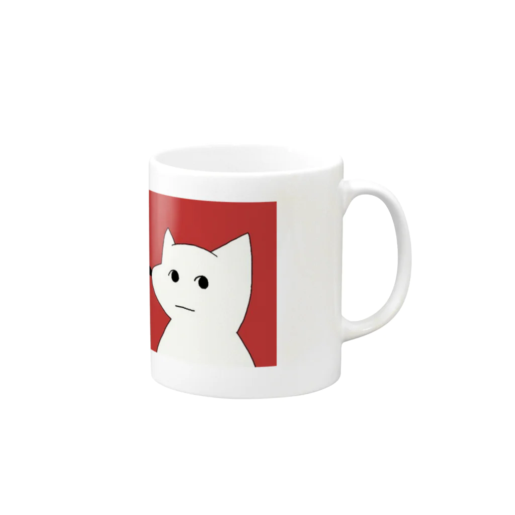 いぬいくんのお店のいぬいくん Mug :right side of the handle