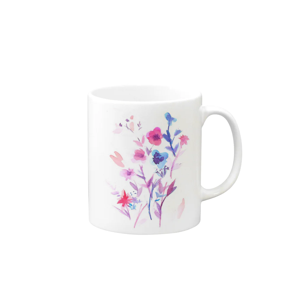 meiのお花畑 Mug :right side of the handle